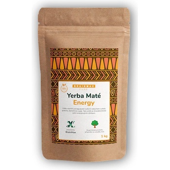 BrainMax Pure Organic Yerba Maté Energy 1000 g