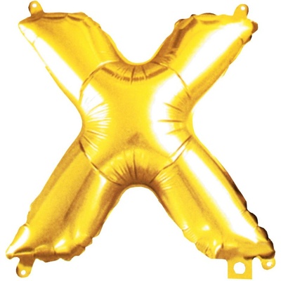 Prima-obchod Nafukovací písmena velká 24 X zlatá