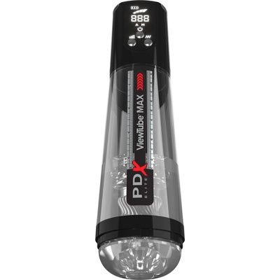 Pipedream PDX Elite ViewTube MAX View Black