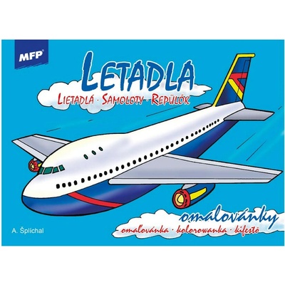 Omaľovánky MFP Lietadlá