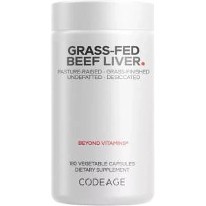 Codeage Grass Fed Beef Liver [180 капсули]