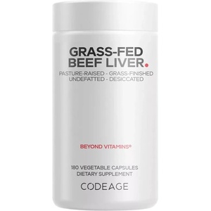 Codeage Grass Fed Beef Liver [180 капсули]