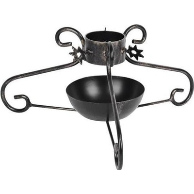MagicHome 2211350 Stojan Vianoce, na stromček, kovový, HT 10 390 mm, 70 mm