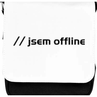 Malá brašna přes rameno Jsem offline