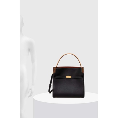 Tory Burch Кожена чанта Tory Burch Lee Radziwill Double Bag (59533.001)