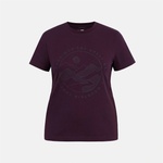 Karrimor Тениска Karrimor Women's Logo Cotton Short Sleeve Crew Neck T-Shirt - Blackberry