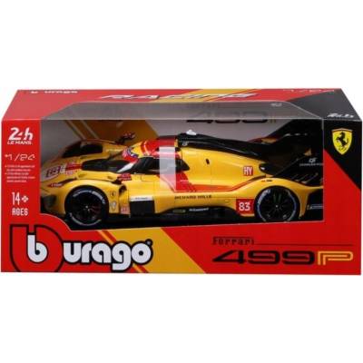 Bburago Ferrari 499P #83 Vítěz R. Kubica ORLEN26319 1:24