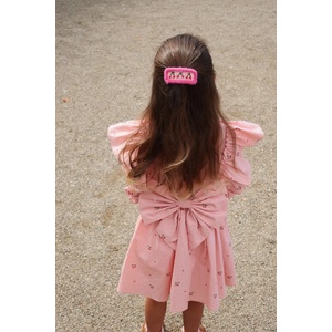 Konges Sløjd рокля от памук EVIA FRILL DRESS GOTS (KS105660.PPY2)