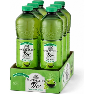 San Benedetto ledový zelený čaj Matcha 6 x 1,5 l