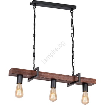 Luminex Полилей на въже, кабел HARD 3xE27/60W/230V (LU0665)