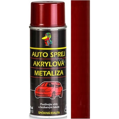 Motip Dupli Autoemail Škoda Červená Flamenco metalíza 200ml