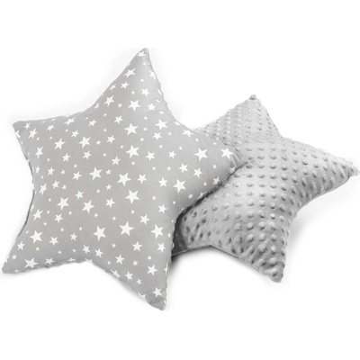 Възглавница Звезда - Stars Grey