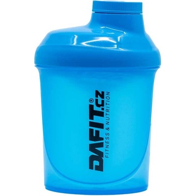 Dafit Šejkr 300 ml světle modrá, černé logo