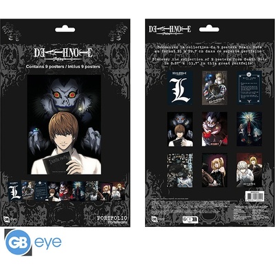 DEATH NOTE - Portfolio 9 posters Protagonists, GBYDCO523