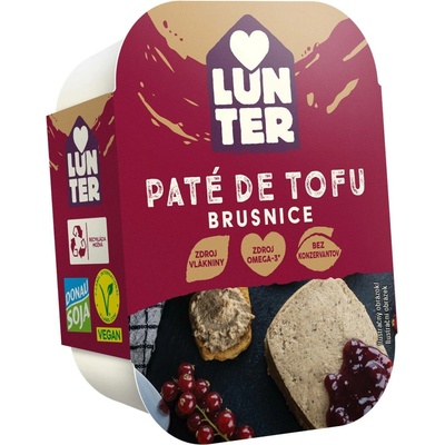Lunter Paté de tofu Brusinka 150 g – Zboží Dáma