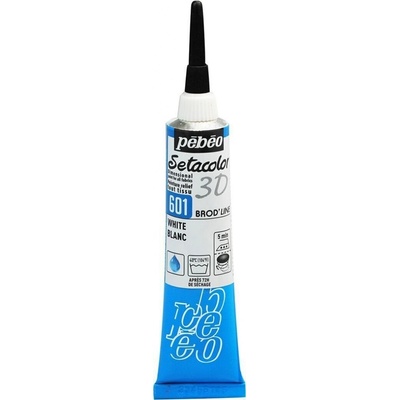 Setacolor 3D kontura na textil 20 ml bílá