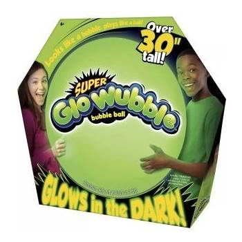 Kensho Super Wubble Чудесна топка с балончета, светеща в тъмното - 75 см, зелена