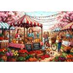 Alipson Puzzle - Puzzle Local Honey and Tulips Spring Farmers - 1 000 piese