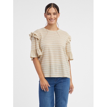 Orsay Бежова дамска тениска на райе ORSAY Orsay | Bezhov | ЖЕНИ | S