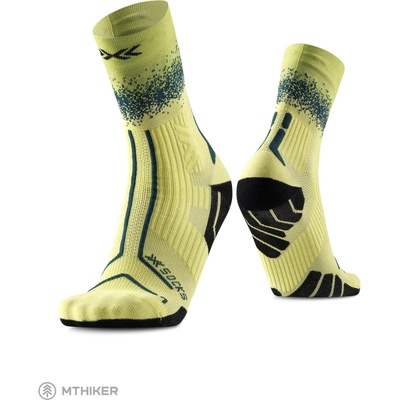 X-BIONIC Trailrun Terraskin Perform Crew electric energy dark green