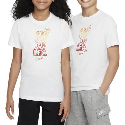 Nike Тениска Nike LFC U NK CREST TEE fz0033-100 Размер S (128-137 cm)