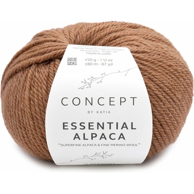ESSENTIAL ALPACA Katia Farby ESSENTIAL ALPACA: 100 hnedá