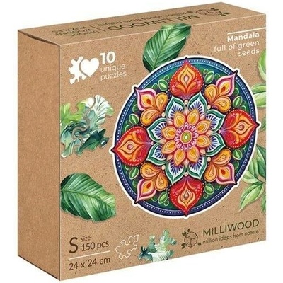 Milliwood Peace Harmony mandala naděje dřevěné 150 dílků
