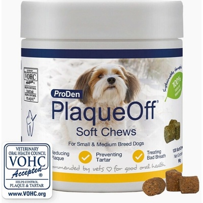 ProDen PlaqueOff Soft Chews Dog 120 ks