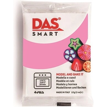 DAS Пластелин DAS Smart за печене и моделиране 57 г розов 321009 (321009)
