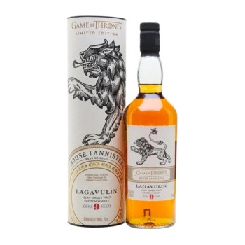 Lagavulin 9y Game of Thrones House Lannister 46% 0,7 l (tuba)