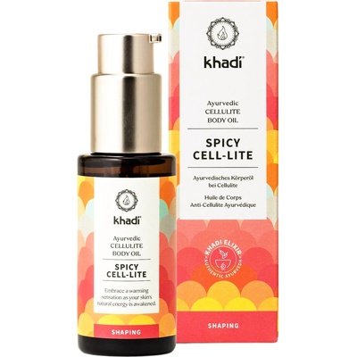 Khadi Elixir Skin & Soul Oil Spicy Cell-Lite tělový olej proti celulitidě 50 ml