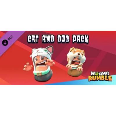 Игра Worms Rumble - Cats & Dogs Double Pack за PC Steam, Електронна доставка