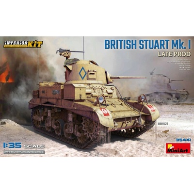 MiniArt Stuart Mk.I Late Production w/ Interior Kit 1:35