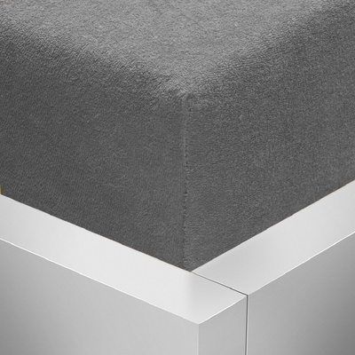 Stanex Froté napínací prostěradlo tmavě šedé 200x220