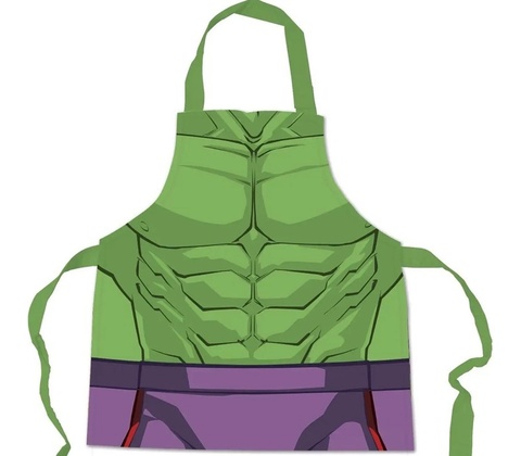 CurePink zástěra Hulk Postava