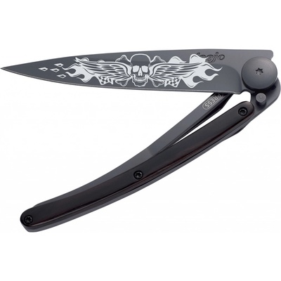 Deejo 1GB109 37g black Biker Angels ebony wood