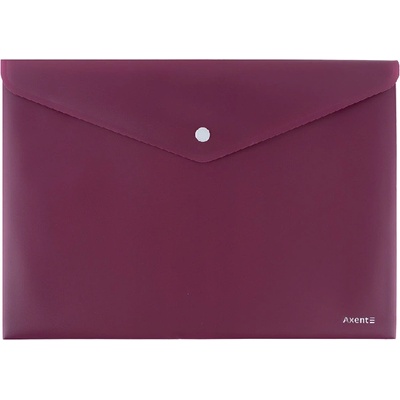 Папка джоб с копче Axent Earth colors А4+ Бордо (1303078-12-1412-07-A)