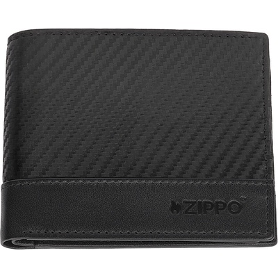 Zippo Carbon 44189 Kožená peněženka