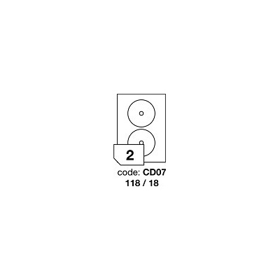 Rayfilm R0100.CD07C A4 40 etiket