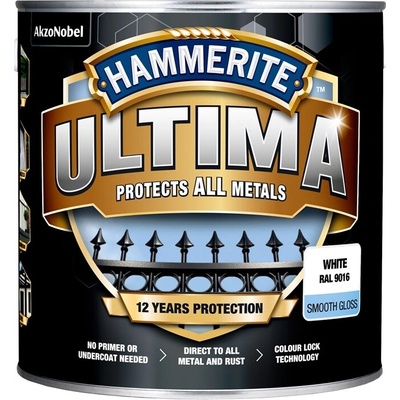 Hammerite Ultima 3v1 lesklá 2,2 l biela