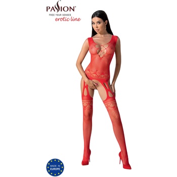 Image 1 of Passion Bodystocking BS099 Red