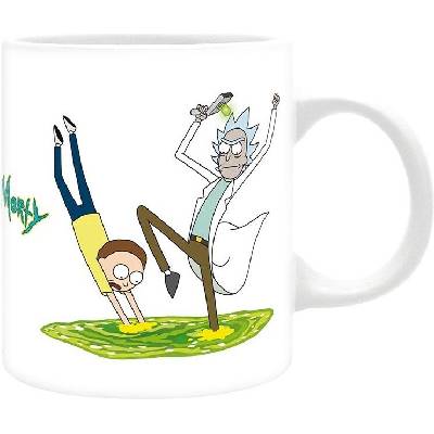 ABYstyle Чаша ABYSTYLE RICK AND MORTY Portal 2, Бял (ABYSTYLE-ABYMUG834)