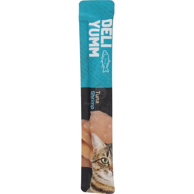 Deli Yumm паста за котки - риба тон, скариди 5 x 14 г