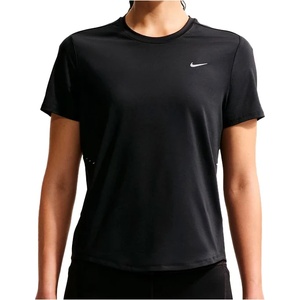 Nike Дамска тениска Nike Women's Swift Dri-Fit Top S/S Standard Running shirt - Black / Reflective Silver - размер XS (916-7768-0211)