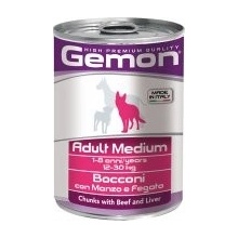 Gemona Adult Dog HP Maxi kúsky hovädzie s ryžou 1250 g