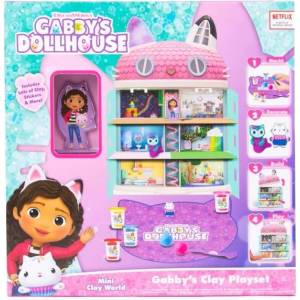 RMS Gabby ' s Dollhouse: комплект пластилин с къща (70-0003)