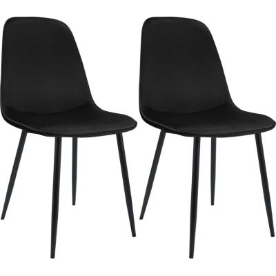 CLP Maryam samet černá 2 ks