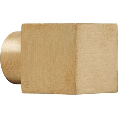 Ferm Living Кука за стена Square матова малка месинг (1104269755)