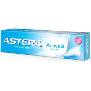 Astera Паста за зъби Active 3 Fresh Mint, 150 ml - ozone