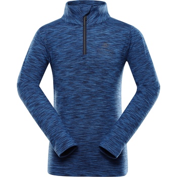 Alpine Pro Детски бързосъхнещ суитшърт ALPINE PRO QADO миконос синьо ALPINE PRO | Sin | Момчешки | 164/170